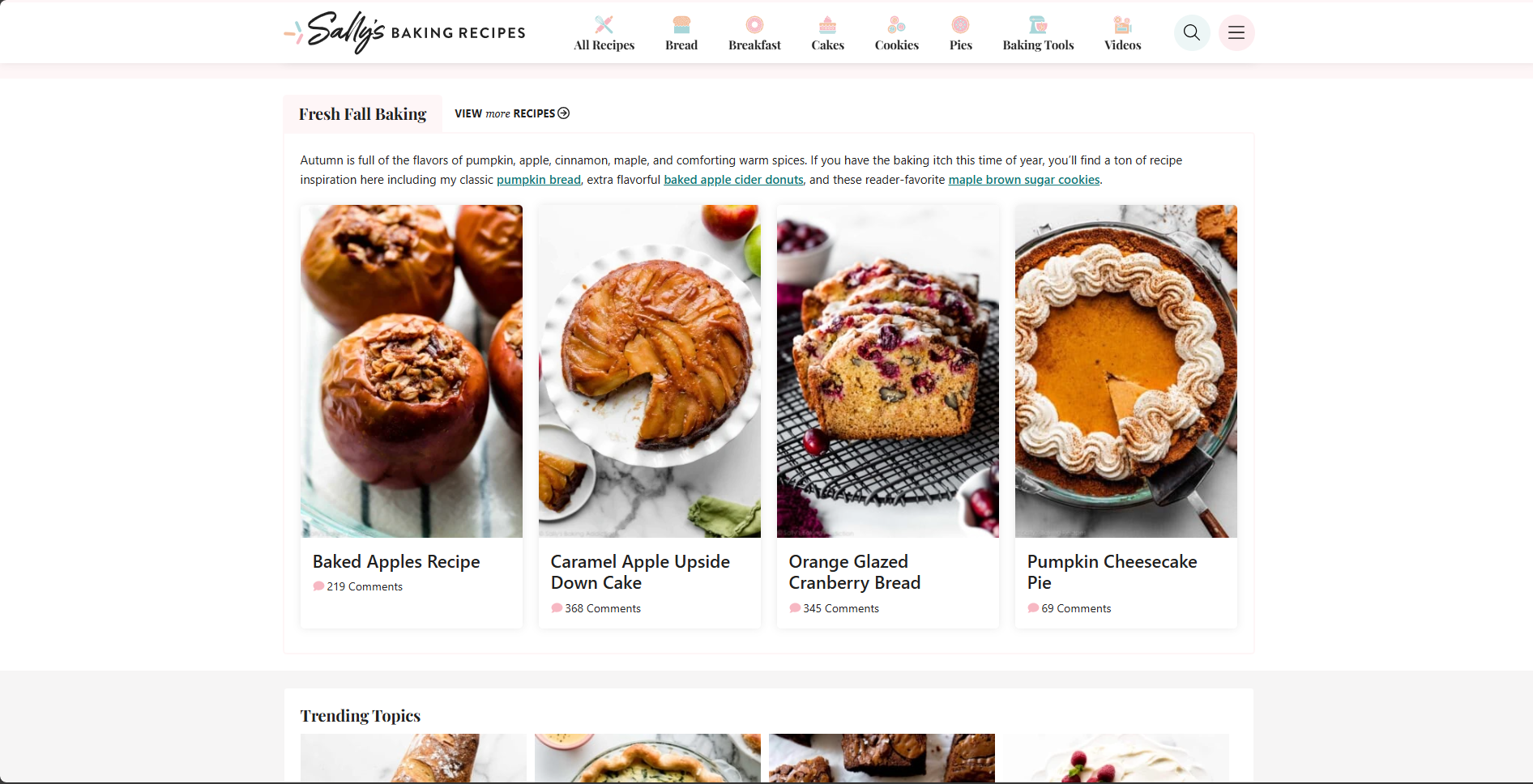 Sally’s Baking Recipes